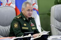 ”Inled tillbakadragande av styrkorna”, säger Rysslands försvarsminister Sergej Sjojgu i ett tv-sänt möte. Arkivbild.