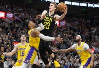 Lauri Markkanen har tagit en jätteroll i ett vinnande Utah Jazz i NBA-basketen.