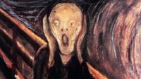 Tavlan "Skriet" av den norska konstnären Edward Munch attackerades på fredagen. Arkivbild.