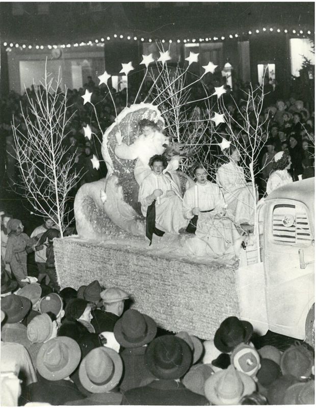 Märta Cavonius, lucia 1953.