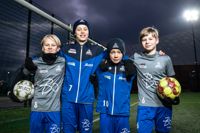 Emil Hämäläinen, Milton Ekholm, Rasmus Rönnqvist och Fredrik Ståhlberg tänker alla titta på VM i fotboll.