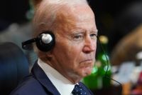 USA:s president Joe Biden fyller 80 år på söndagen. Arkivbild.