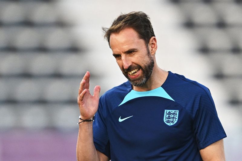 Englands tränare Gareth Southgate.