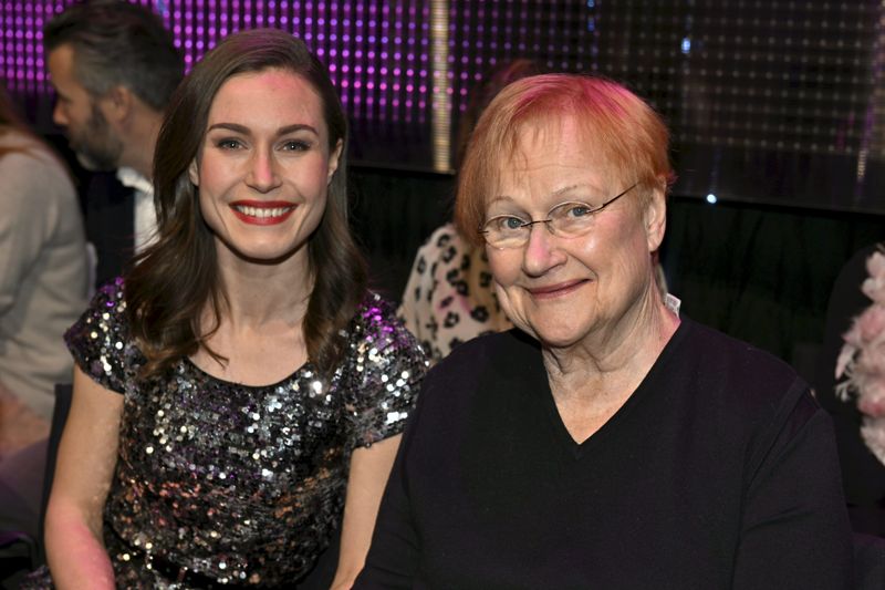 I publiken satt bland annat president Tarja Halonen och statsminister Sanna Marin.