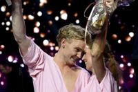 Benjamin Peltonen upplever att han funnit en vän i danspartnern Saana Akiola som han vann tv-danstävlingen Tanssii tähtien kanssa tillsammans med i söndags.