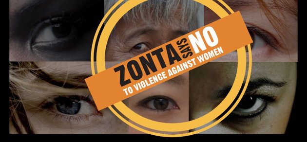 Zontas kampanj för att motsätta sig våld mot kvinnor kör i gång.