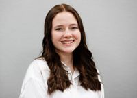 Luciakandidat Olivia Halttunen.