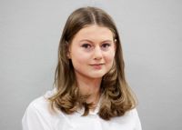 Luciakandidat Veronica Lindberg.