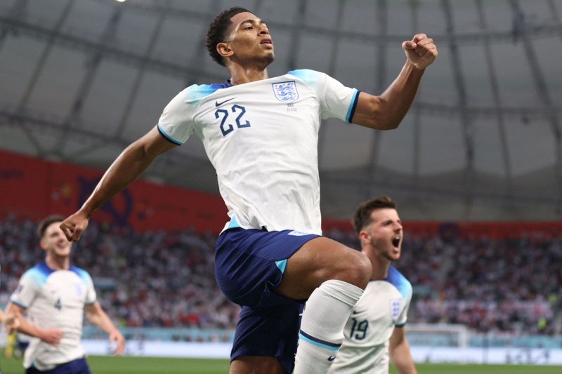 Jude Bellingham har imponerat på Englands mittfält.