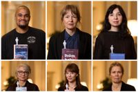 Johannes Anyurus roman Ixelles, Jenny Tunedals diktsamling Dröm, baby, dröm och Iman Mohammeds Minnen av infraröd förenas av teman som sorg, språk och fantasi. Övriga nominerade till Augustpriset 2022 i kategorin skönlitteratur är Annelie Jordahl för romanen Björnjägarens döttrar, Lina Wolffs Djävulsgreppet och Ia Genbergs Detaljerna.