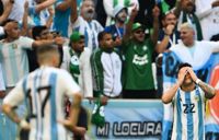 Det blev fiasko för Argentina i premiären.