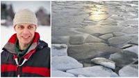 Det lär ta flera veckor innan havet fryser i Finska viken, säger isforskaren Patrick Eriksson.