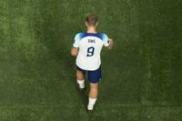 Englands Harry Kane blev utbytt mot Callum Wilson under matchen mot Iran i måndags.