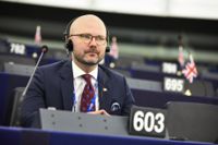 EU-parlamentsledamoten Charlie Weimers (SD). Arkivbild.