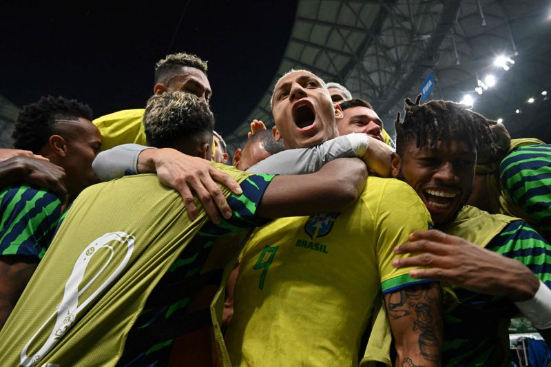 Richarlison var på hugget i gruppspelet.