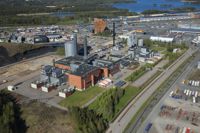 Helens kraftverk i Nordsjö använder naturgas men på området produceras också el och värme på annat sätt. Målet är att sluta använda fossila bränslen.