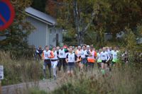 FULL FART FRAMÅT. Förra året sprangs Oktobertian i skönt höstväder.