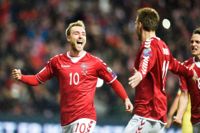 Danmark hoppas att Christian Eriksen ska föra landet till VM i Ryssland