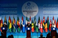 Palestiniernas president Mahmud Abbas och Turkiets president Recep Tayyip Erdogan utesluter att USA framöver medlar i Mellanösternkonflikten.