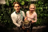 EM-HOPP. Willem Kajander och Sara Kuivisto siktar på en plats i EM-laget nästa år.