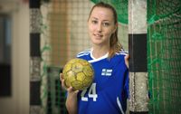 Lotta Kulju är en av landslagets bärande spelare. Arkivbild