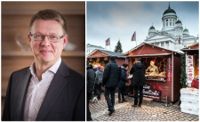 Julen har aldrig varit en höjdpunkt för utländsk turism i Helsingfors, säger Timo Lappi. Tuffa tider ekonomiskt resulterar också i att viljan att resa både utomlands och inomlands sjunkit.