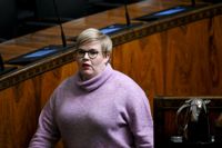 Annika Saarikko har sagt att hon tycker att de andra regeringspartierna ska se proportionerna på paragrafjusteringarna i naturvårdslagen och inte beskylla Centern för förtroendebrist.