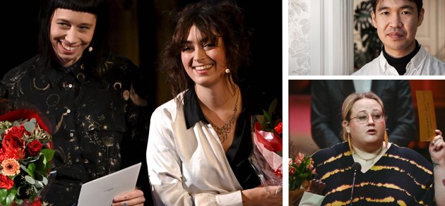 Amanda och Sofia Chanfreau, Quynh Tran och Ellen Strömberg har under 2022 belönats med prestigefyllda litteraturpris för sina böcker.