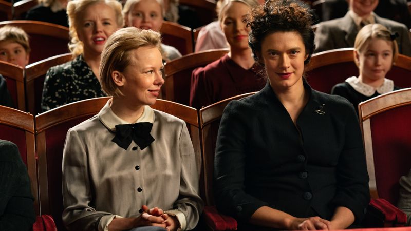 Krista Kosonen (till höger) samarbetade med Alma Pöysti i filmen Tove för två år sedan.