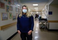 Karen O’Donnell Fountain märker av vågen av RS-smitta på sitt jobb som hyrsjuksköterska på ett sjukhus norr om New York. "Det är hjärtskärande. Ingen vill se barn lida. De kämpar med att andas och går inte att trösta", säger Karen O’Donnell Fountain.
