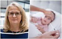 Symtomen på influensa är i allmänhet feber, huvudvärk, muskelvärk och illamående.