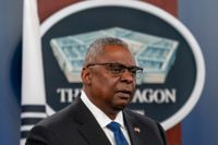 USA:s försvarsminister Lloyd Austin poängterar att USA inte arbetar för att hindra Ukraina att utveckla sina militära förmågor. Arkivbild.