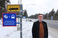 Trafikläraren Johan Forssell har kört mycket i både Skandinavien och de baltiska länderna. Han säger att han inte observerat det västnyländska trafikfenomenet annanstans.