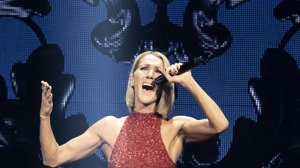 Céline Dion på scen i hemlandet Kanada 2019. Arkivbild.