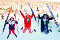 Johanna Matintalo (t.h.), trea i sprint i världscupen i Beitostölen i december, tävlar också i VM-sprinten.