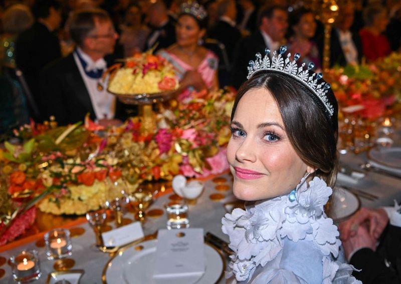 Diademet var prinsessans privata som utrustats med nya ädelstenar.