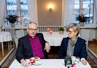 Biskop Bo-Göran Åstrand och stiftssekreteraren för gudstjänstliv och musik Pia Bengts berättar om programmet under jubileumsåret.