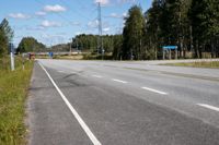 Snappertunakorsningen hör till de farligaste avtagen längs riksväg 25.