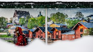 Det snöar ordentligt igen, och vintervädret lär fortsätta.
