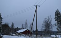 Majoriteten av finländarna bor i småhus och radhus, det boende som elkrisen drabbar allra värst.