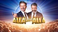 Radarparet Fredrik Wikingsson och Filip Hammar går i mål med den åttonde säsongen av frågesporten ”Alla mot alla” den här veckan. Programmet har vunnit pris i kategorin Årets underhållningsprogram för det svenska tv-priset Kristallen både 2019 och 2022.