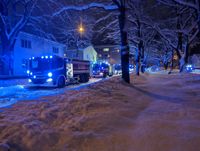 Det brann i en källare på Sibeliusbulevarden på onsdagseftermiddagen.