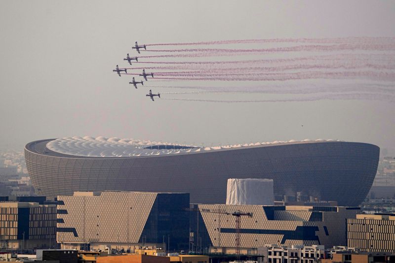 Lusail-stadion var en av åtta arenor under fotbolls-VM i Qatar.