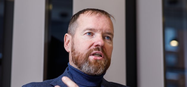 Det finns ingen nationell marknad för naturgas, de som behöver gas köper den där de får den billigast, säger Marti Hääl på energiföretaget Alexela i Tallinn.