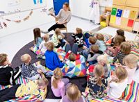 En färsk studie visar att finländska daghemsbarn oftare får höra högläsning än sina svenska och norska grannar.