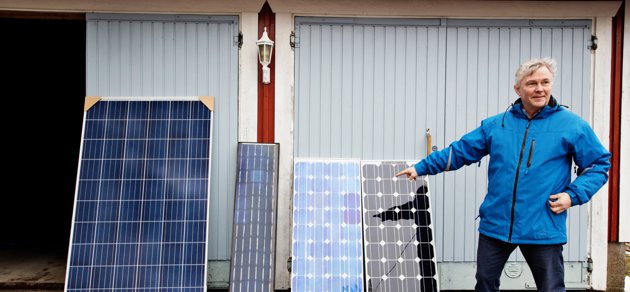 Christer Nyman är verksamhetsledare för Solenergiföreningen i Finland. Han berättar att gröna värderingar fortfarande väger tungt när finländarna investerar i egna solkraftverk.