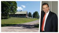 Poju Zabludovicz tillbringar en hel del tid på Sarvsalö. Bland annat grundade han ett konstcenter där. Huset är en del av centret.