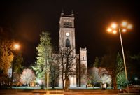 Trefaldighetskyrkan i Vasa är en av kyrkorna i Vasa kyrkliga samfällighet. Arkivbild