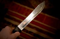 Mannen ska ersätta pojken han knivhögg bland annat för att han åsamkade honom bestående kosmetiska men. Kniven på bilden har inget med händelsen att göra.