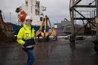 Thomas Bergman, vd för Inkoo Shipping, säger att hamnen vill växa långsamt.